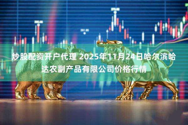 炒股配资开户代理 2025年11月24日哈尔滨哈达农副产品有限公司价格行情
